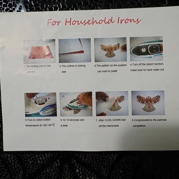 New 6Pcs Halloween Iron on Patches for Clothes T-Shirts Jeans Jackets Bags DIY - Picture 11 of 15